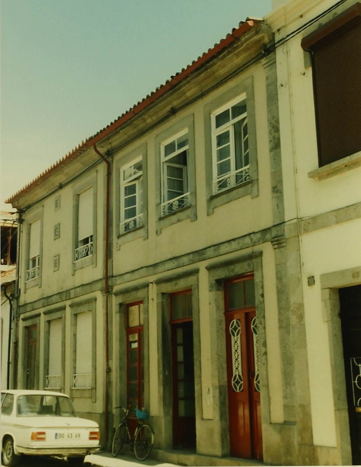 Fotografia histórica do edifício da taberna