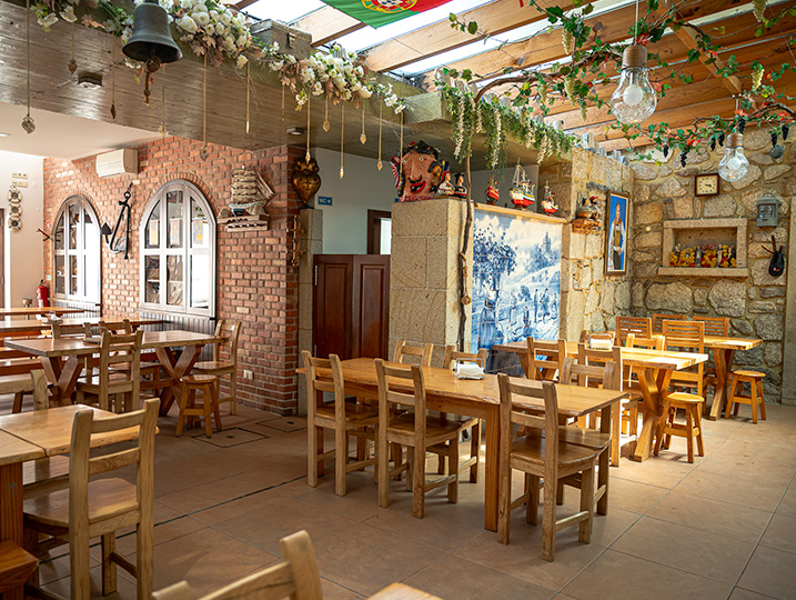 Sala de refeições da Casa Primavera - Taberna Soares